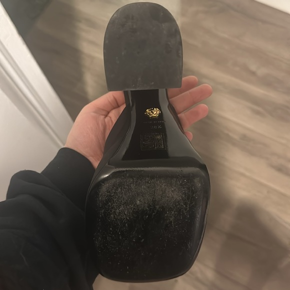 Versace Black Medusa Aevitas Heels - Picture 11 of 14